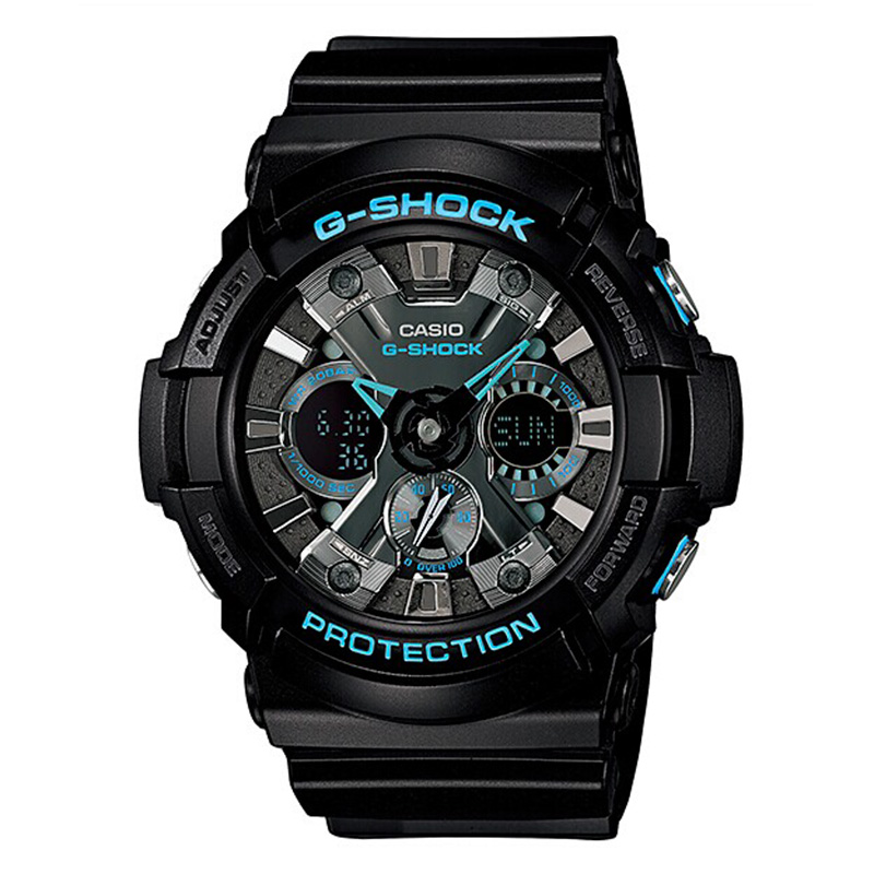 卡西欧(casio)手表 g-shock ga-201ba 潮牌ssur合作款防磁运动男表 ga