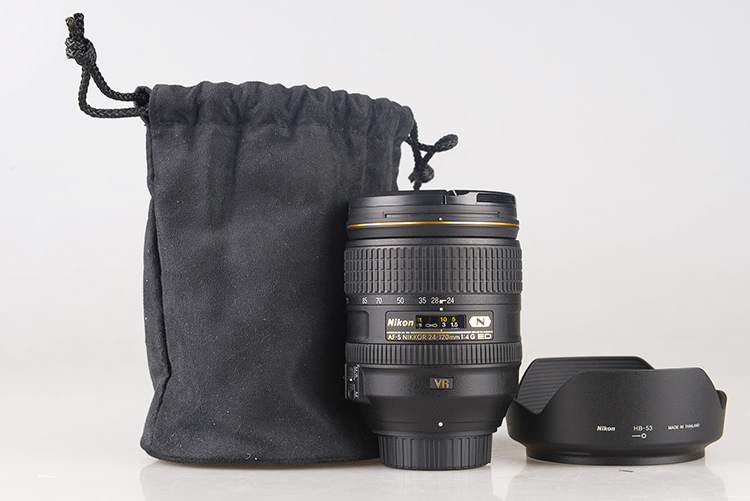 二手95新尼康nikonafs24120mmf4gedvr防抖镜头变焦镜头