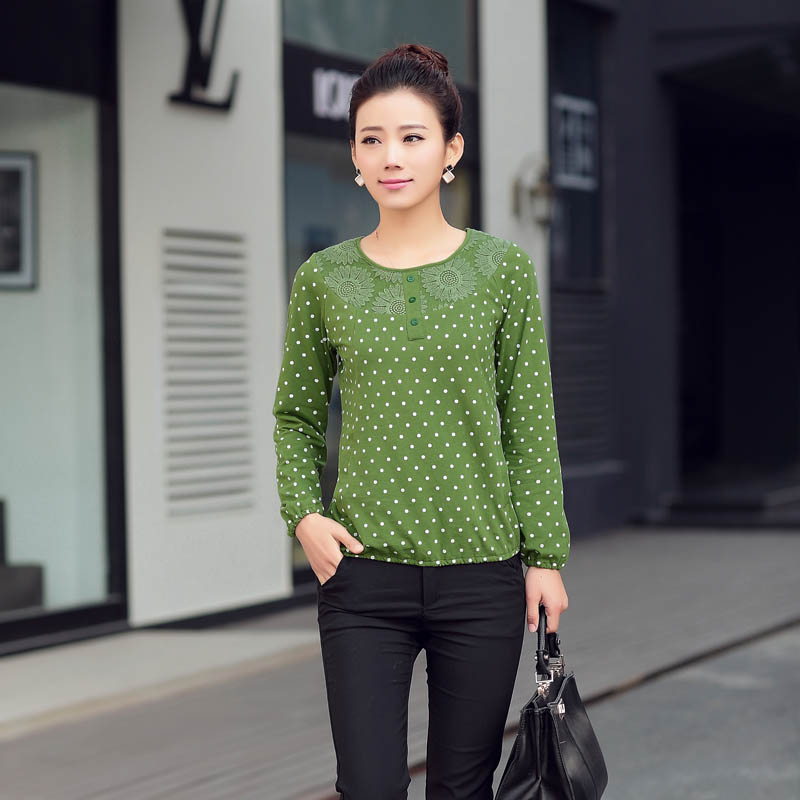 最新时尚翻领棉麻纽扣打底韩版价格 同款 _尚