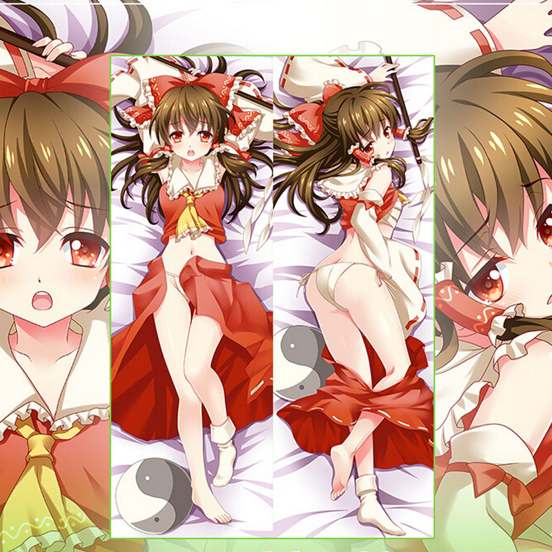 萌创社 原创新款东方xk492抱枕床上动漫系列靠枕大码等身长枕套 60*