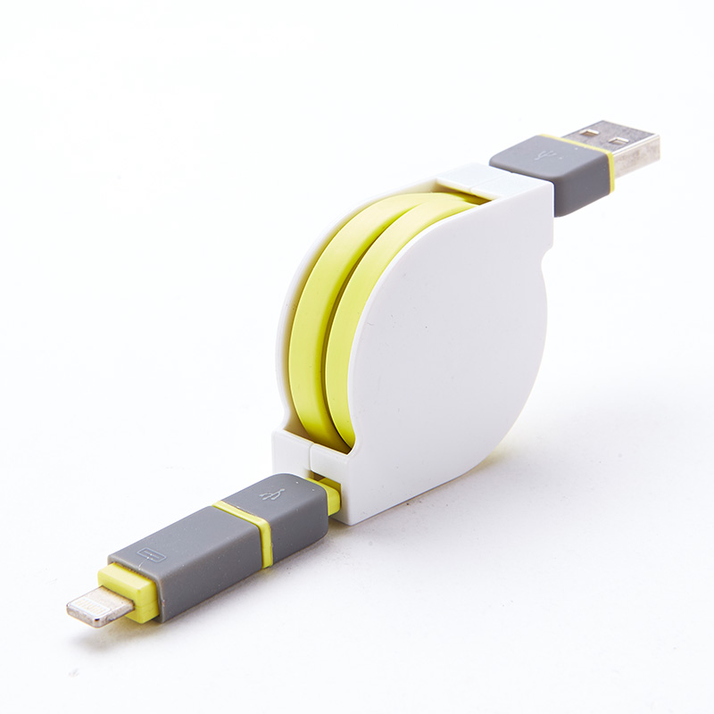uecoo usb数据线伸缩充电线 适用于苹果iphone6plus/5s/5 伸缩数据线