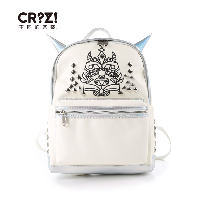 潮牌女装crz盯住双角2015春专柜新品包包背包cpi1bp0412 w00图片