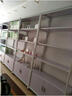 悠佳 貨柜產(chǎn)品展示柜置物架倉儲隔斷陳列化妝品精品架貨架帶門(mén)定做 帶柜5層長(cháng)80*寬34*高165cm 曬單實(shí)拍圖