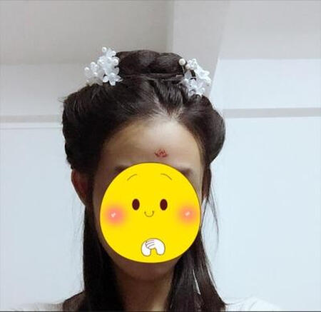 拍汉服很有感觉。
