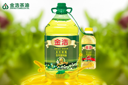 长沙京东团购团购,【金浩茶油】山茶油+橄榄食用油茶籽橄榄食用调和油5L带赠品装