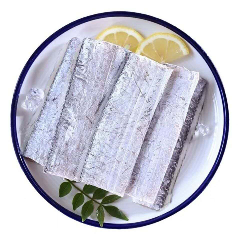 冷冻海捕带鱼中段带冰5斤净重2kg刀鱼生鲜