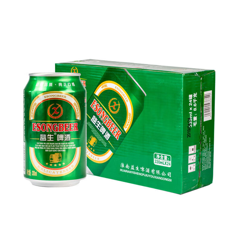 益生超纯啤酒24瓶