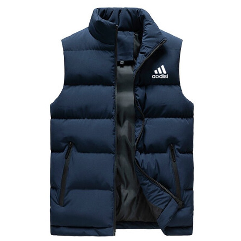 韩版加绒冬季加厚马甲