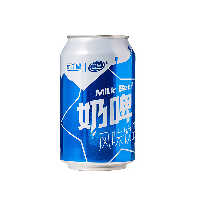 新希望雪兰奶啤乳酸菌风味牛奶饮品整箱 300ml*12瓶