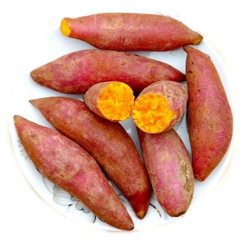 新鲜红薯山东红薯黄心蜜薯烤地瓜5斤装
