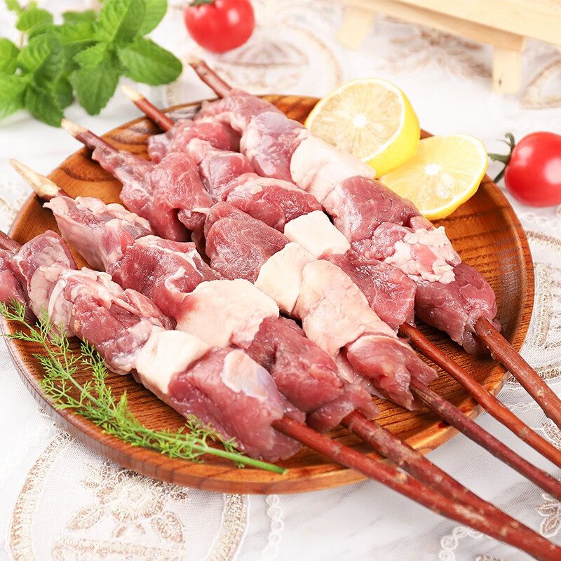 新疆哈萨克小羔羊来啦125元抢原切手串新疆羔羊红柳羊肉串特色红柳枝