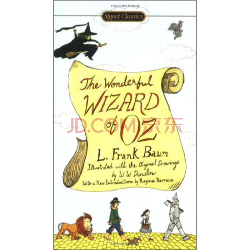 The Wonderful Wizard Of Oz绿野仙踪 奥茨国的魔术师英文原版 L Frank Baum 莱曼 弗兰克 鲍姆 摘要书评试读 京东图书