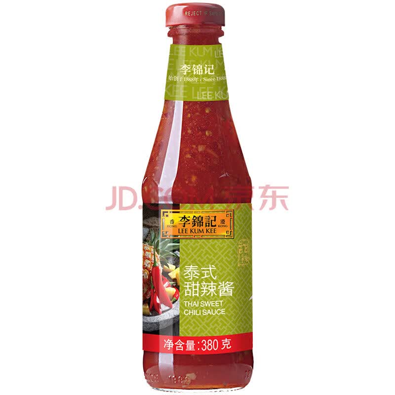 李锦记泰式甜辣酱380g 李锦记调味酱泰式甜辣酱辣味烧烤火锅380g 行情报价价格评测 京东