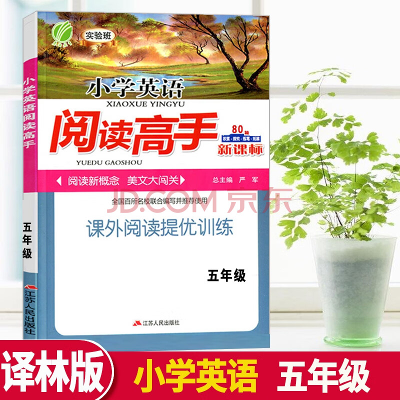 21版春雨教育实验班小学英语阅读高手80篇5 五年级上下全一册译林版同步训练习册 摘要书评试读 京东图书