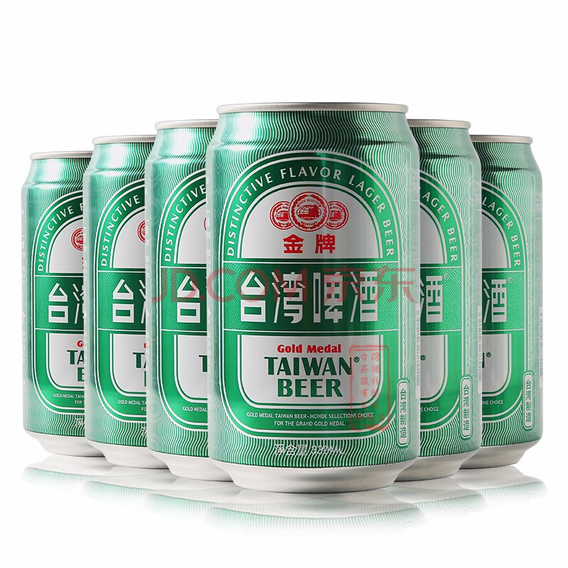 台湾啤酒金牌啤酒台湾进口啤酒麦香浓郁自然清爽型330ml 6听装 图片价格品牌报价 京东