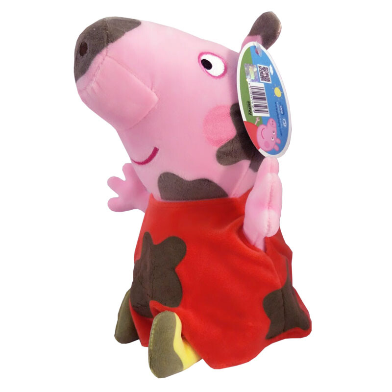 Pig Peppa (PeppaPig) plush toy pig pink pig 30cm mud pecs - Stuffed & Plush Toys - Joybuy.com