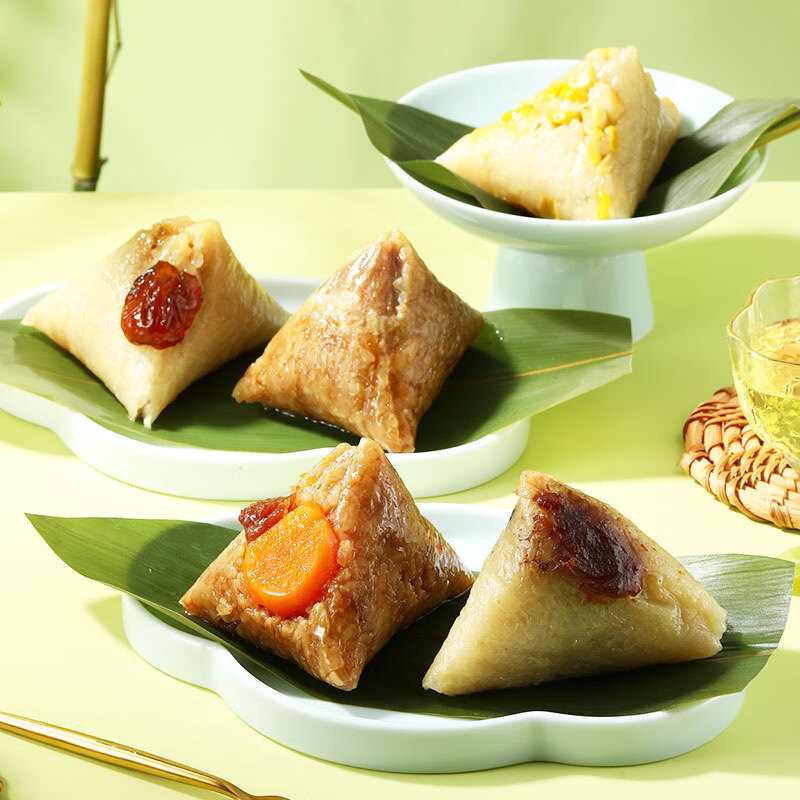 味滋源五口味粽子100g*10只 26.9元 - 线报酷