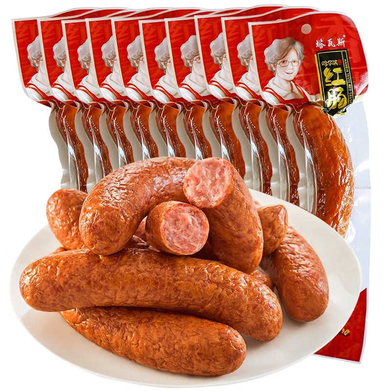 塔瓦斯哈尔滨风味俄式红肠90g*10袋 29.9元 - 线报酷