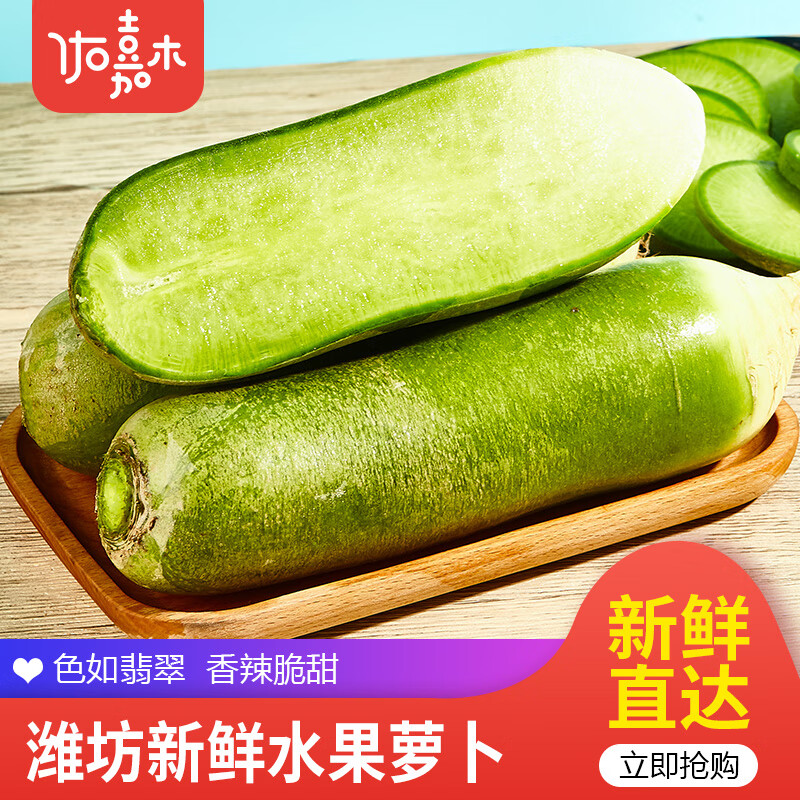 佑嘉木山东即食水果萝卜净重4.5斤 9.9元 - 86线报