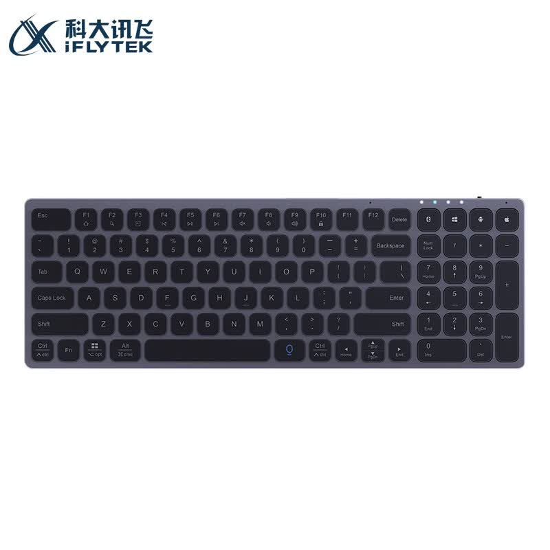 科大讯飞推出智能键盘K710:支持离线语音输入,一分钟400字