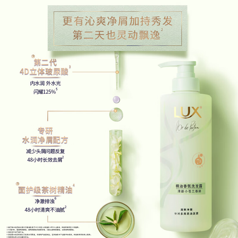 力士精油香氛洗发水470g 拍2件 9.9元/瓶 - 86线报