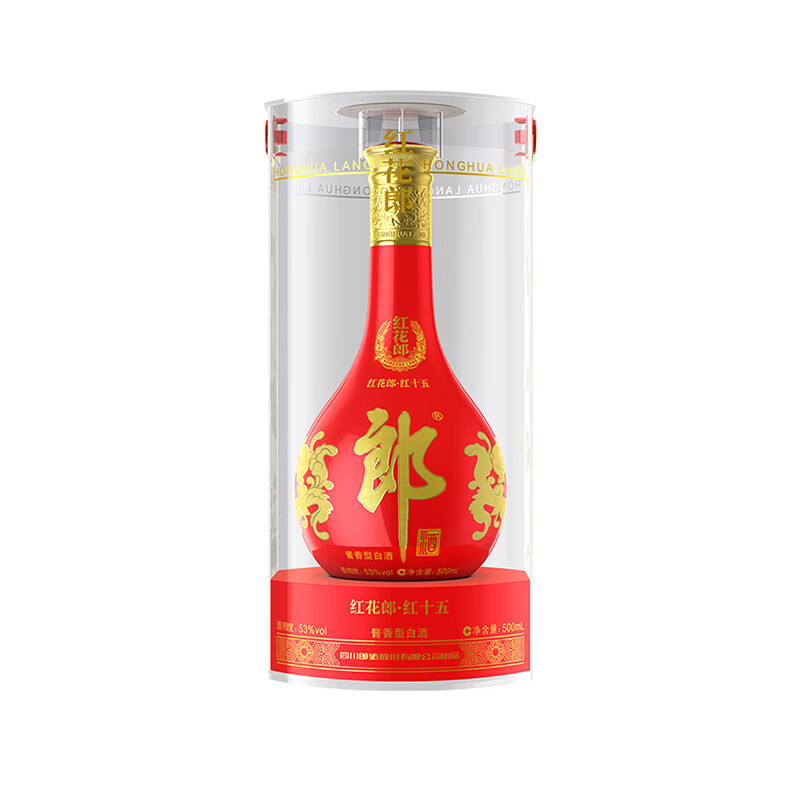 郎酒红花郎红十五53度500mL 300元 - 折送网