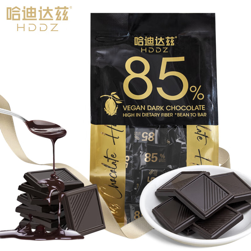 哈迪达兹85%黑巧克力200g 19.9元 - 线报酷