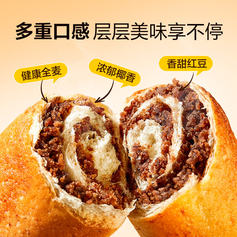 良品铺子蓝莓桑葚全麦面包500g 14元,良品铺子全麦椰香红豆卷800g 14元 - 线报酷 良品铺子蓝莓桑葚全麦面包500g 14元,良品铺子全麦椰香红豆卷800g 14元 - 线报酷
