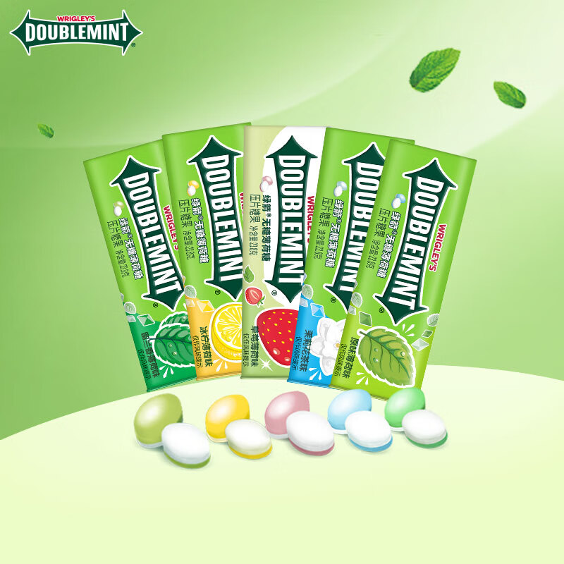 绿箭无糖口香糖约40粒*5瓶 29.9元，绿箭无糖薄荷糖23.8g*5瓶 29.9元 - 线报酷