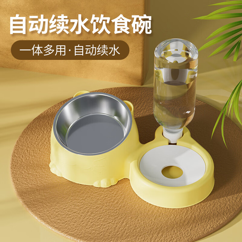 瓜洲牧一体自动饮水喂食器 2.9元，瓜洲牧浓汤鸡丝罐85g*5 3.8元 - 清风线报