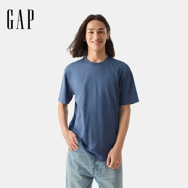 7gap纯棉logo短袖 67元，7gap纯色logo短袖 69元，7gap重磅圆领T恤 73元 - 线报酷