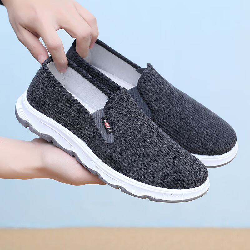 意迪森老北京爸爸布鞋灰色38 49.9元 - 线报酷