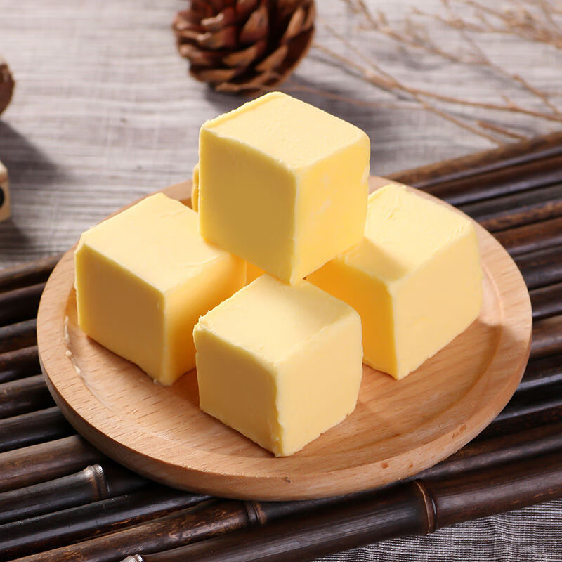 黄油烘焙无盐黄油动物奶油无水乳脂黄奶油牛轧糖原料食用黄油块 动物