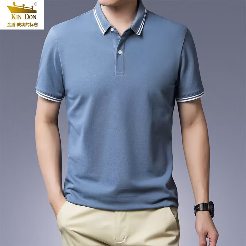 金盾速干半袖polo衫T恤男 39元 - 线报酷
