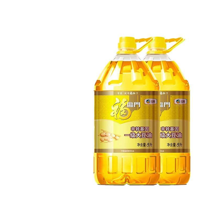 福临门大豆油  适合家用烘焙炒菜 中粮出品 5L*2桶