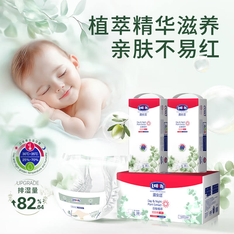 露安适植萃系列日用夜用M-4XL碼拍1箱共2大包 59.5元 - 86线报