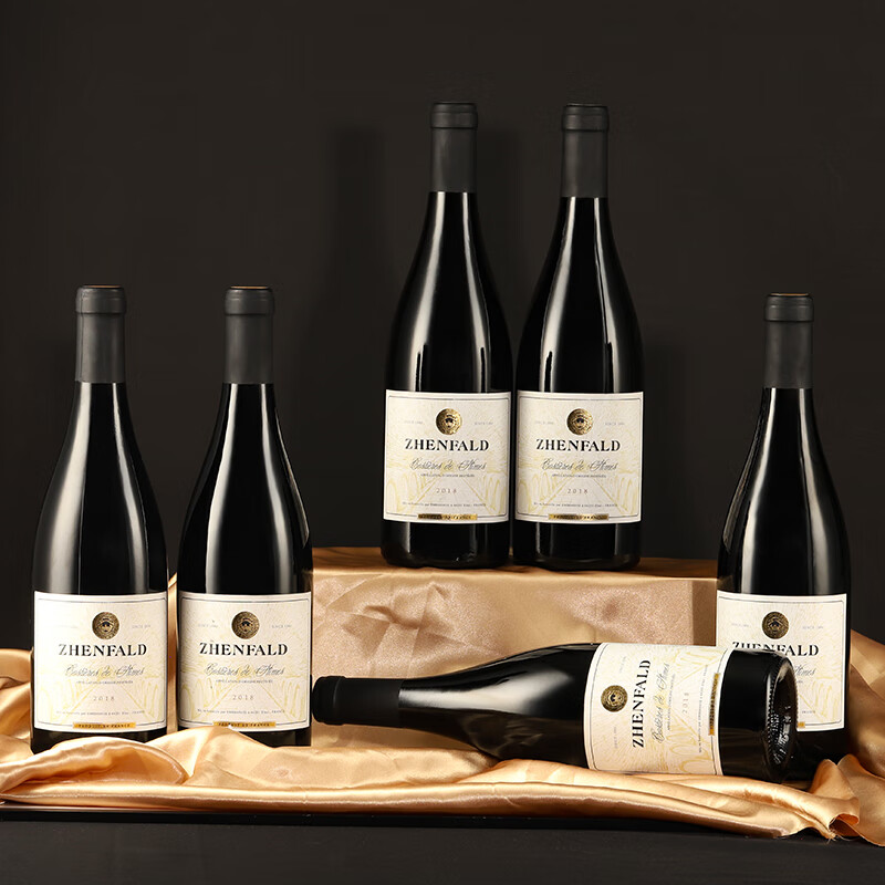 禛富法国尼姆赤霞珠红酒750ml*6瓶 198元 - 线报酷