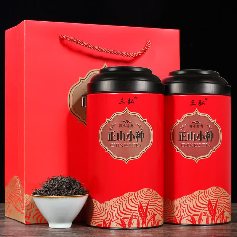 三弘正山小种红茶2罐共500克 39.9元 - 线报酷
