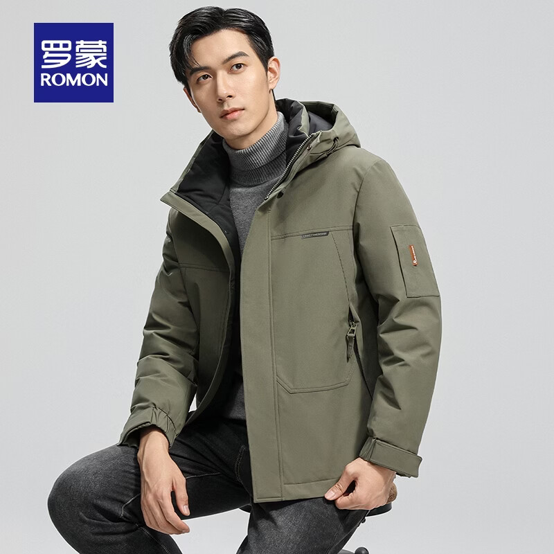 罗蒙休闲羽绒裤 69元，罗蒙行政翻领羽绒服 149元，罗蒙短款羽绒服 189元，罗蒙连帽羽绒服 189元，罗蒙短款面包服 219元，罗蒙连帽鹅绒羽绒服 289元 - 86线报