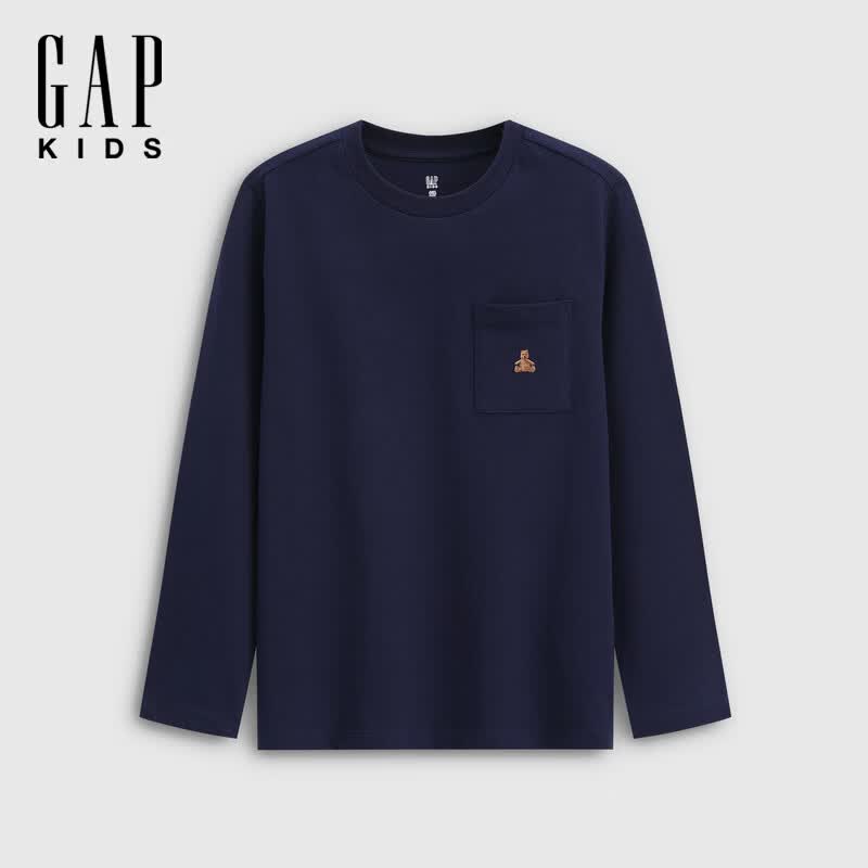 plus先领2张补贴券 Gap 大小童同款春季纯棉短袖 🔴到手44元 多色可选 - 线报酷