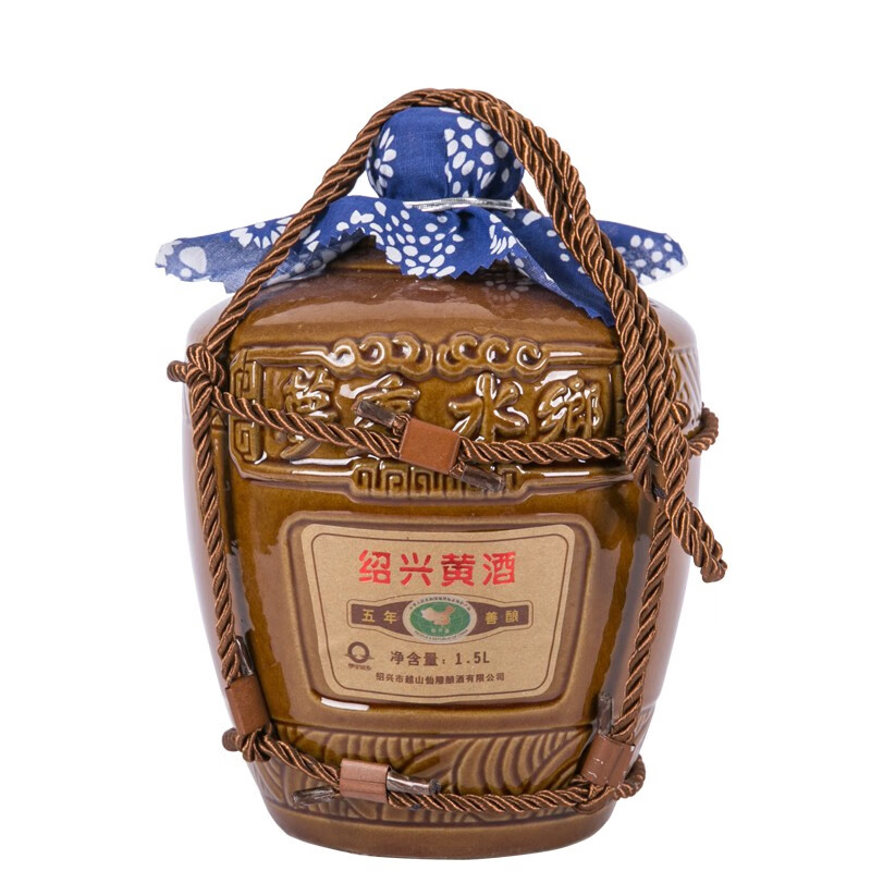 梦里水乡 绍兴黄酒 五年陈善酿酒 单瓶1.