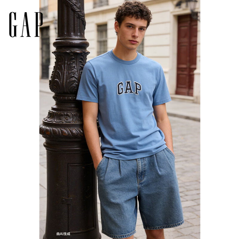 GAPT字母logo短袖 74元，GAPT字母印花T恤 67元，GAPT大logoT恤 79元 - 线报酷