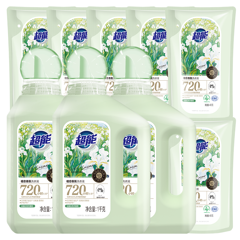 超能植愈香氛洗衣液5.4kg 67.5元 - 86线报