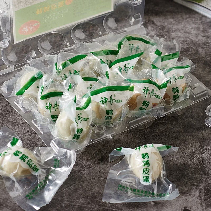 神丹鹌鹑皮蛋12枚*4盒 29.9元 - 线报酷