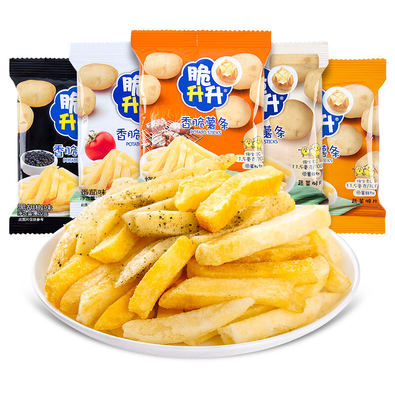 脆升升蜂蜜黄油味薯条20g*8袋 13.6元 - 线报酷