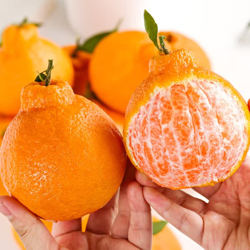 甄乡田不知火丑橘净重8.5+ 19.9元 - 折送网