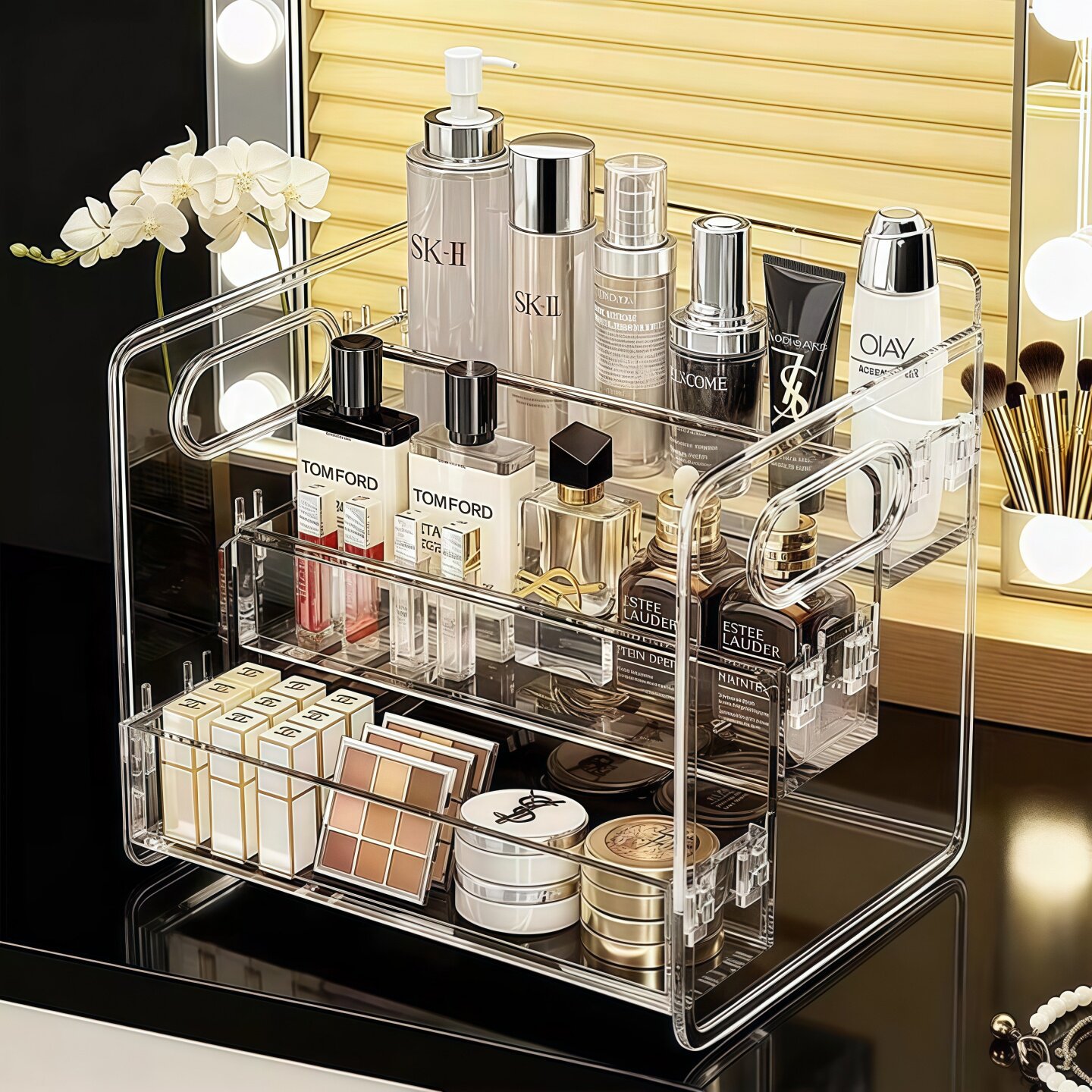 纳有风3层抽屉式桌面收纳柜 9.9元，纳有风桌面置物架1个装 12.9元 - 线报酷