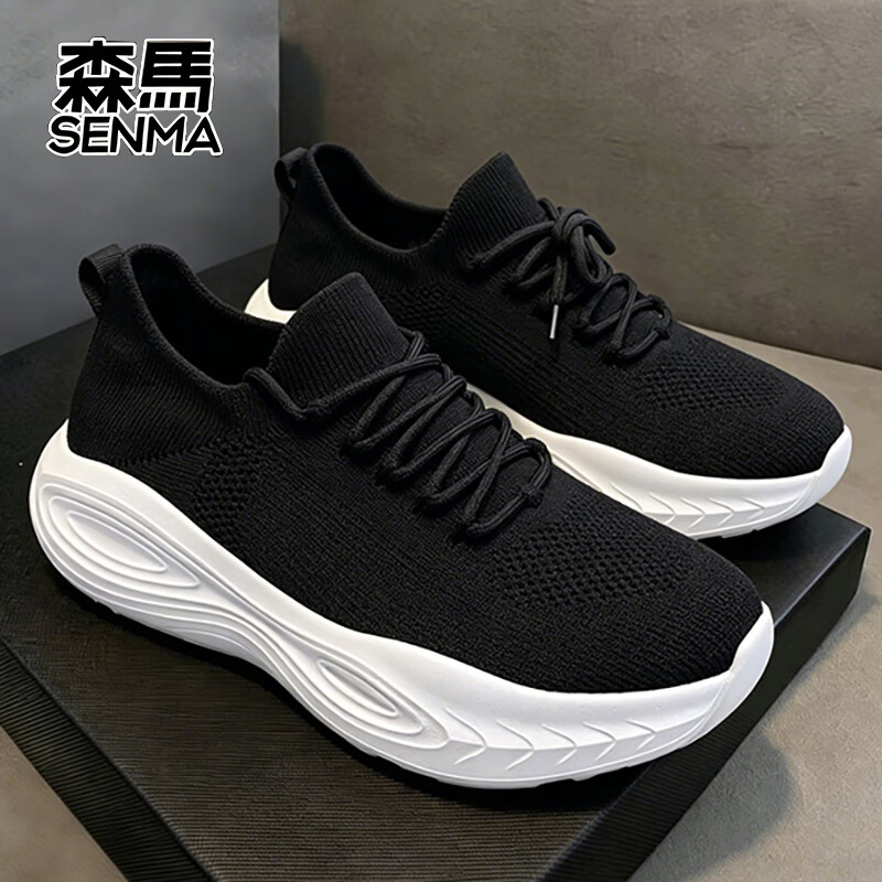 森馬软底网面跑步鞋男 99元 - 线报酷