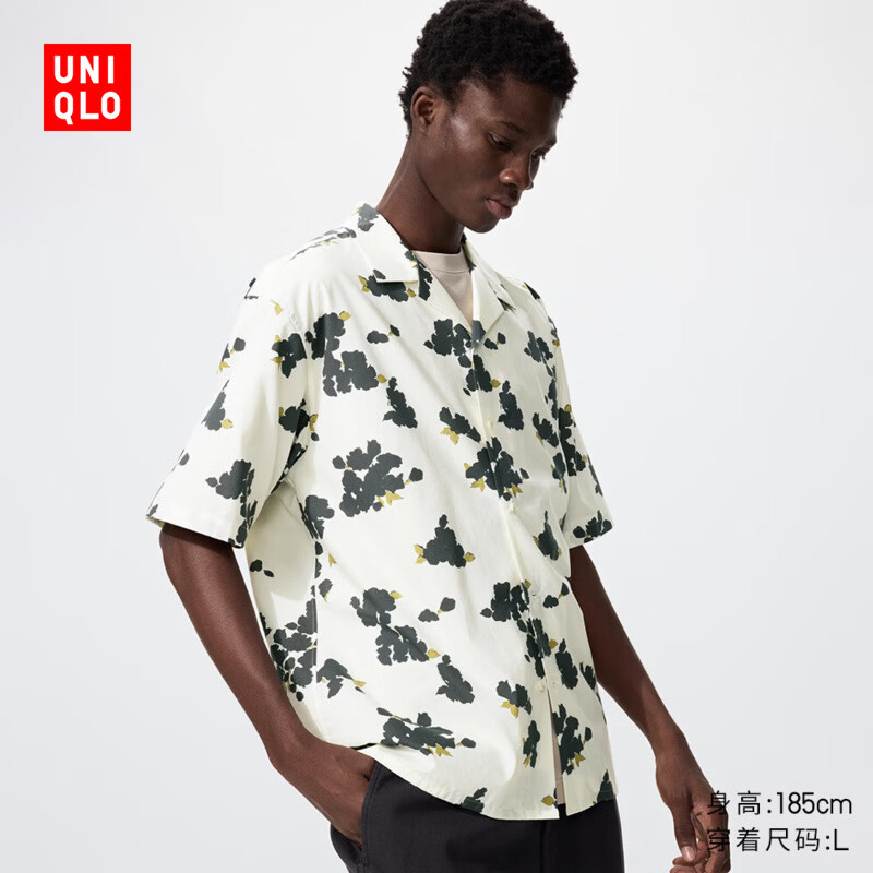 优衣库格子衬衫 140元，优衣库印花T恤 69元，优衣库水洗棉T恤 41元，优衣库印花衬衫 104元 - 线报酷