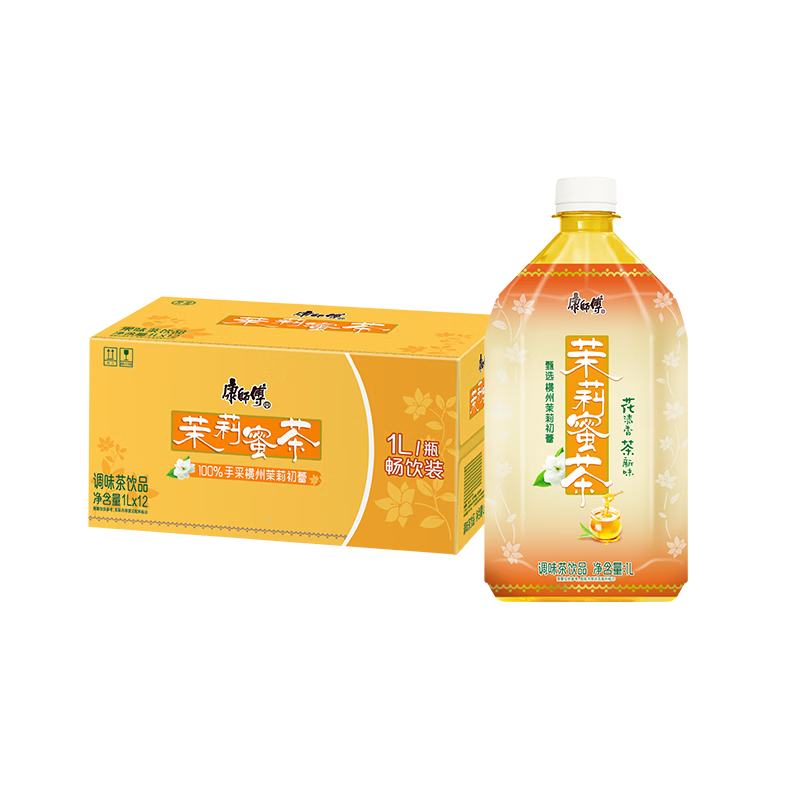 康师傅茉莉蜜茶1L*12瓶 38.01元 - 86线报